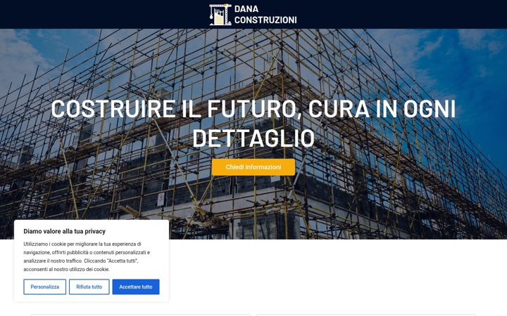 Képernyőkép: danacostruzioni-srl.it