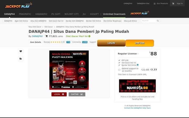 Screenshot of danajp44.net