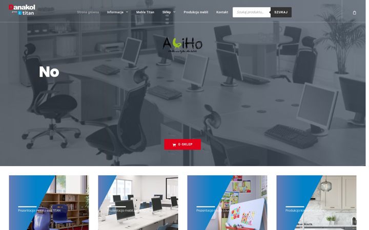 Screenshot of danakol.pl