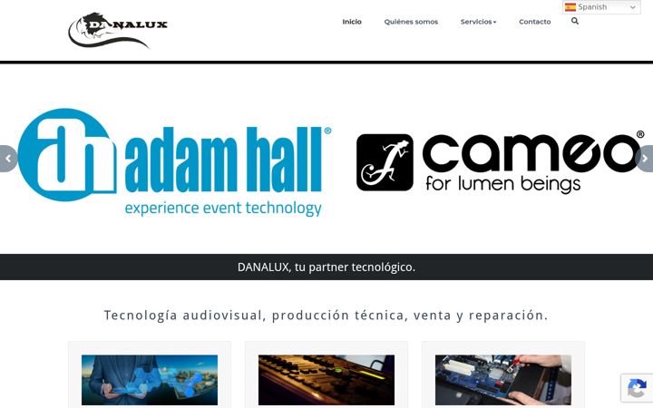 Screenshot di danalux.es
