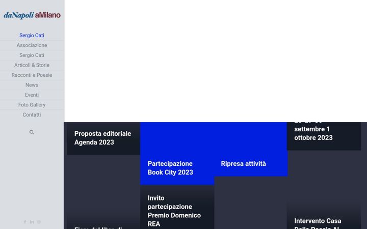Screenshot of danapoliamilano.com