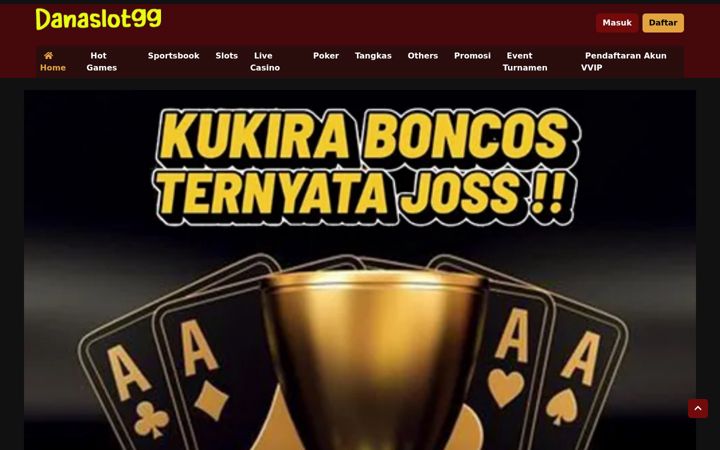 Screenshot of danaslot99.com