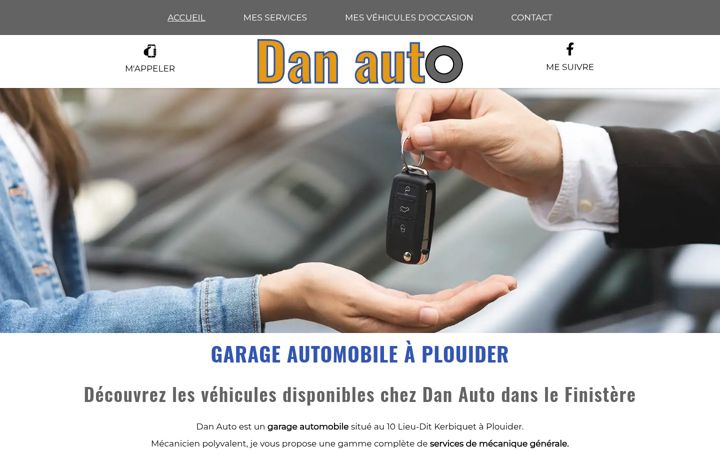 Skjermbilde av danauto-garage-plouider.fr