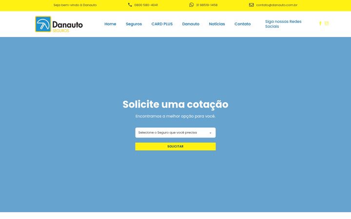 Screenshot van danauto.com.br