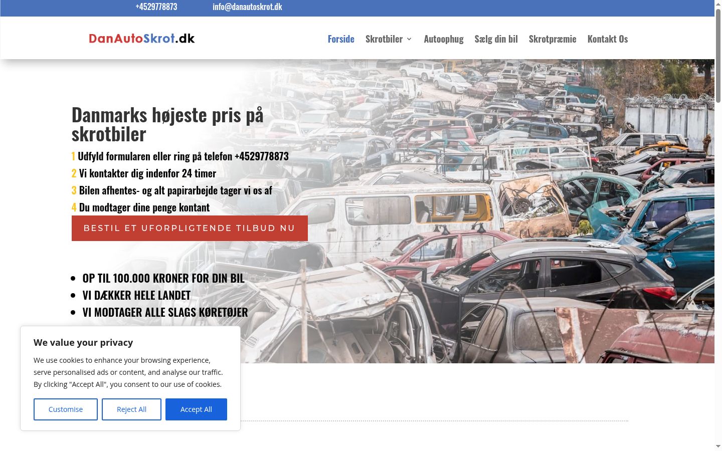 Zrzut ekranu banera zgody wyświetlanego przed jakąkolwiek interakcją