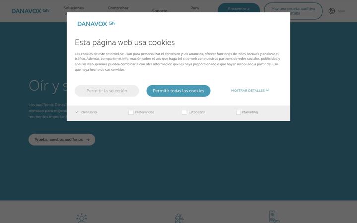 Screenshot di danavox.es