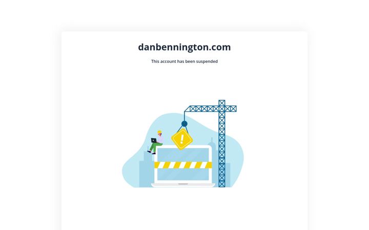 Screenshot of danbennington.com
