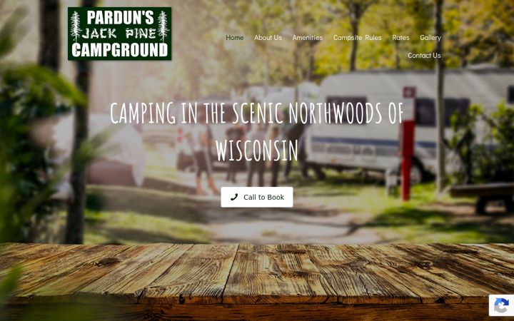 Screenshot of danburycampground.com
