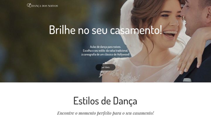 Screenshot of dancadosnoivos.pt