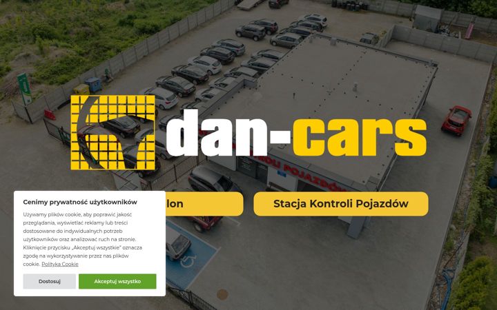 Screenshot του dancars.pl