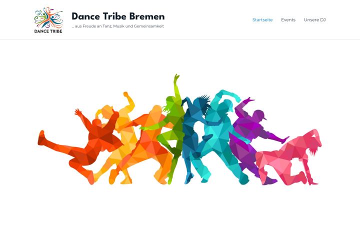 Screenshot of dance-tribe-bremen.de
