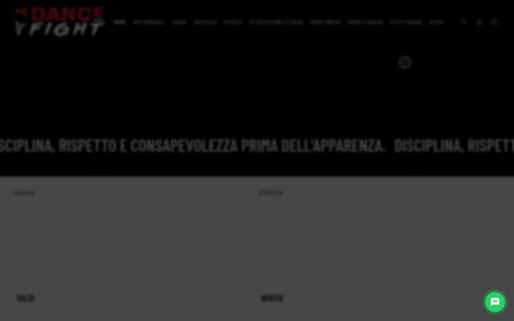 Screenshot of danceandfight.com