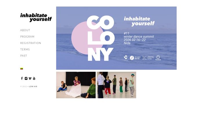 Screenshot di dancecolony.lt