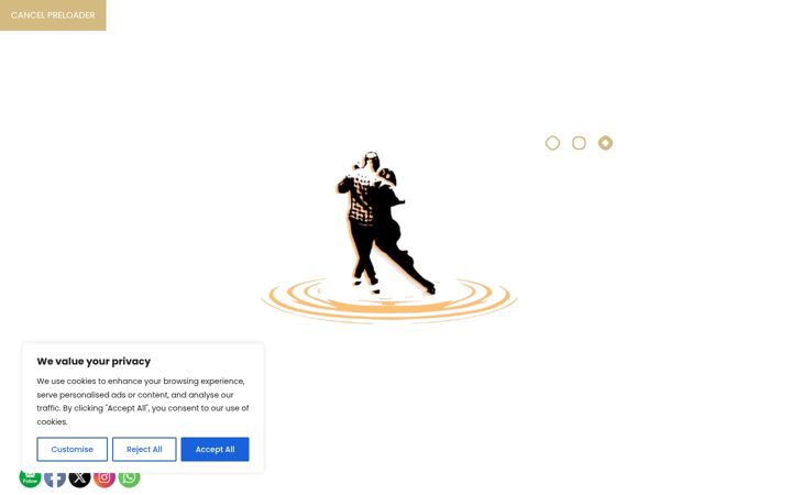 Екранна снимка на danceconnect.co.za