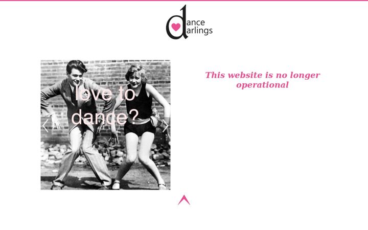 Captura de pantalla de dancedarlings.co.uk