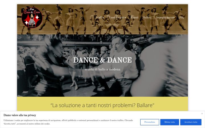 Skjámynd af danceedance.it