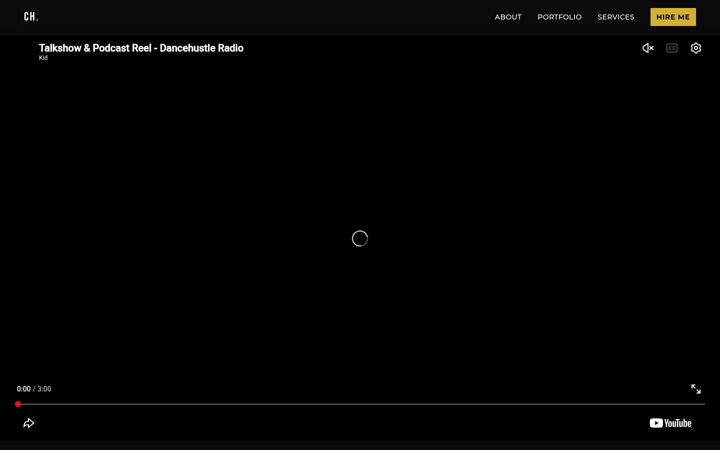 Screenshot of dancehustletv.com