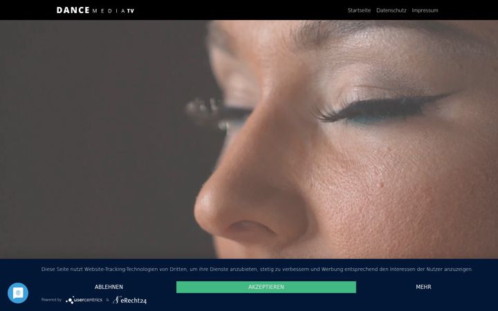 Screenshot of dancemedia.at