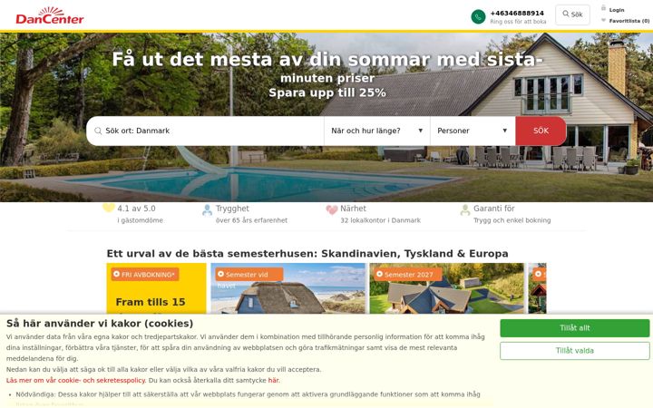 Screenshot of dancenter.se