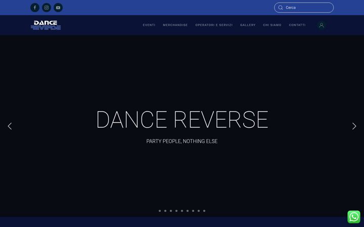 Screenshot of dancereverse.com