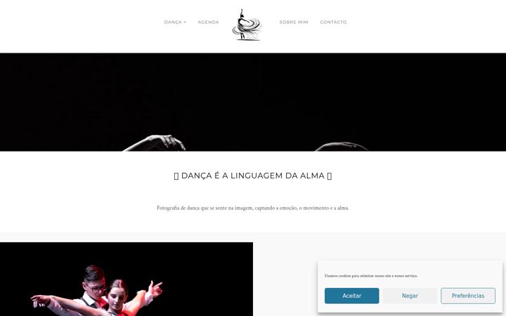 Screenshot of dancesoul.pt