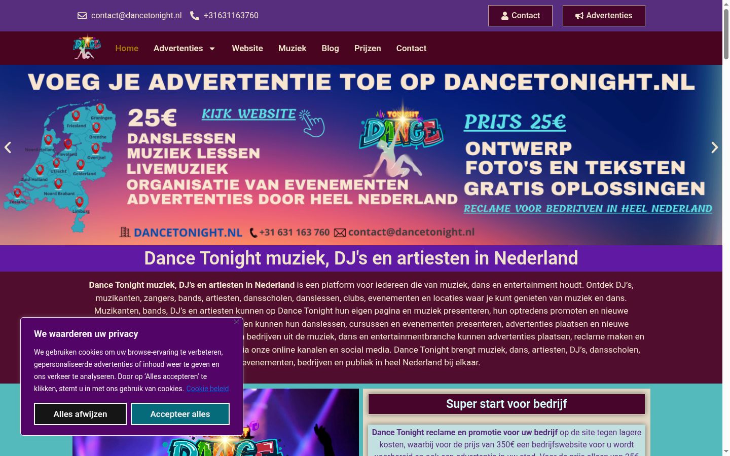 Ekraanipilt nõusolekubännerist, mida näidati enne mis tahes suhtlust