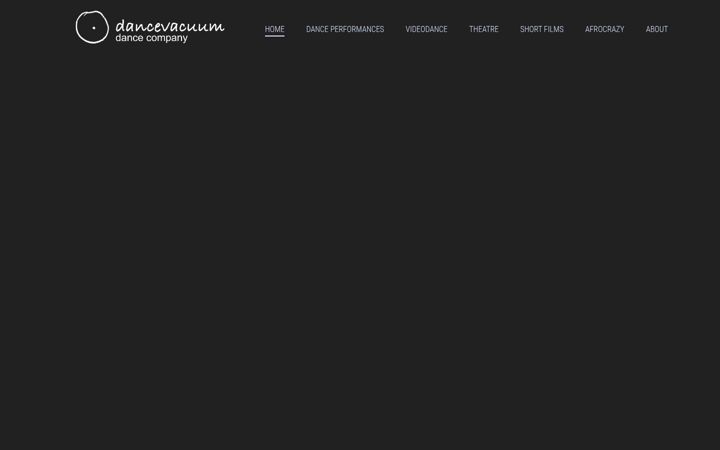 Snímek obrazovky dancevacuum.org