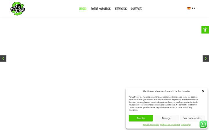 Screenshot of dancewearstation.com