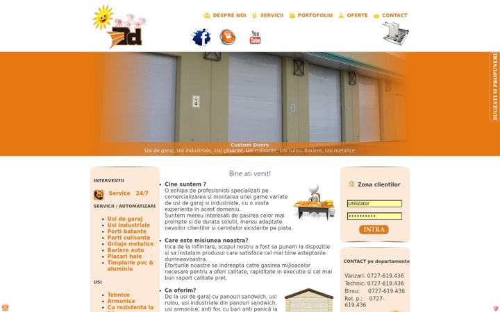 Capture d'écran de danciudesign.ro