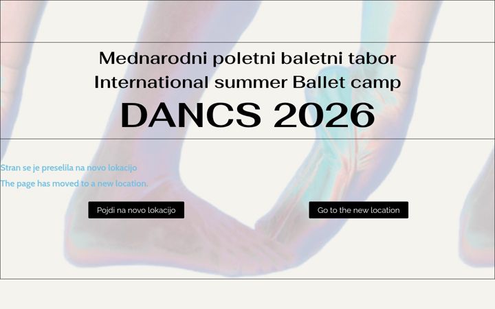 Screenshot of dancs-piran.com