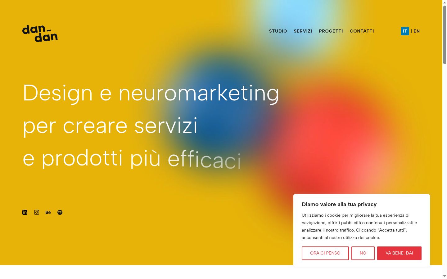 Sutikimo reklamjuostės, rodytos prieš bet kokią sąveiką, ekrano kopija