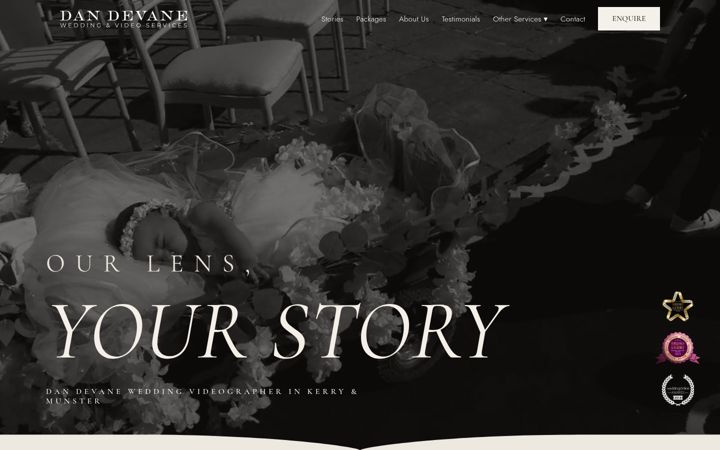 Screenshot of dandevane.com