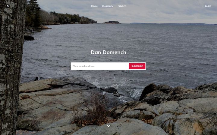 Screenshot of dandomench.com