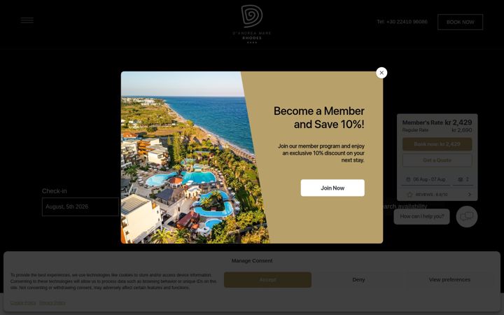 Screenshot of dandreamare.com