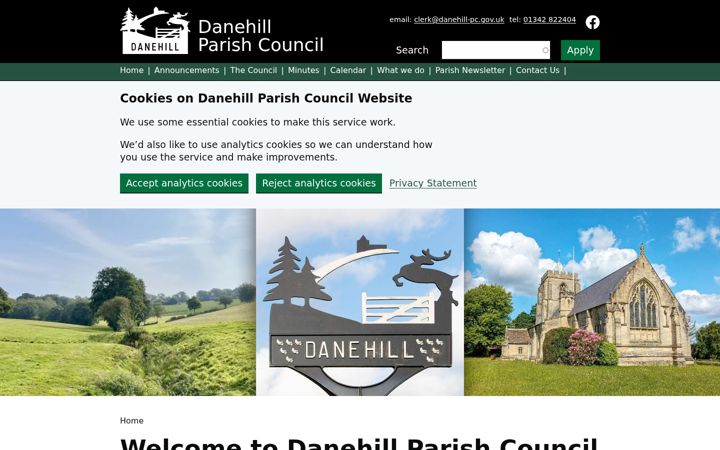 Screenshot of danehill-pc.org