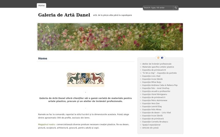 Capture d'écran de danel.ro