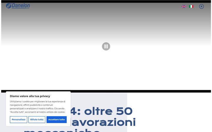 Screenshot of danelonsrl.it