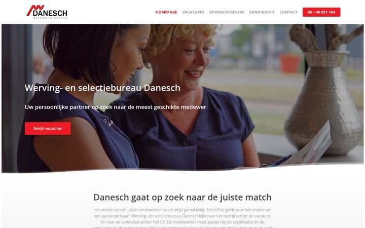 Zrzut ekranu danesch.nl