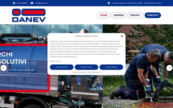 Screenshot of danev.it