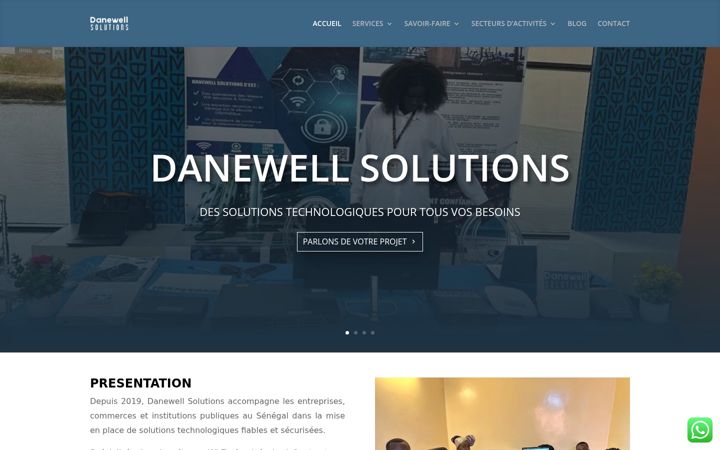 Zrzut ekranu danewell.net