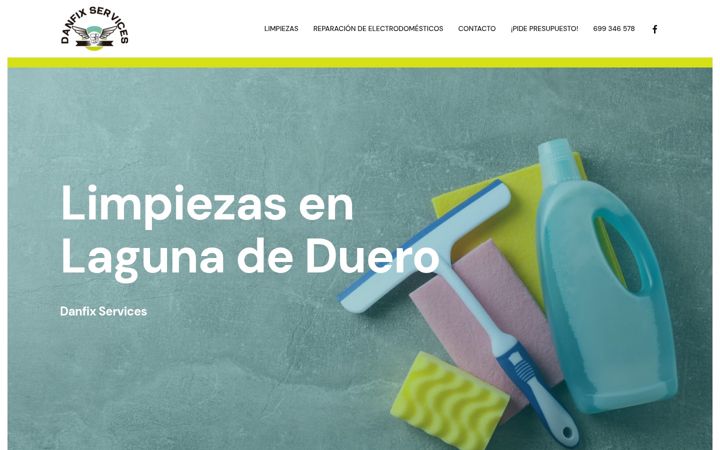 Screenshot di danfixservices.es