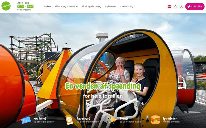Screenshot of danfoss-univers.com