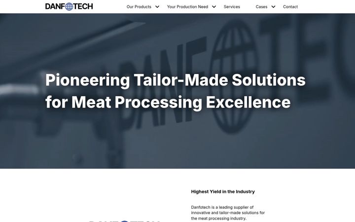 Screenshot of danfotech.com