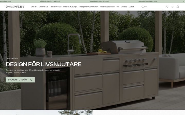 Screenshot di dangarden.se