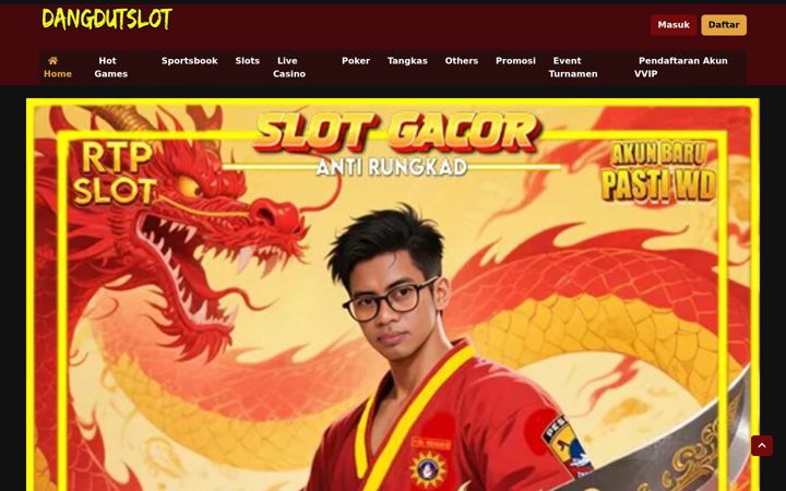 Screenshot of dangdutslot.net