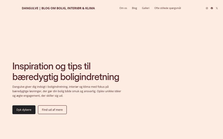 Screenshot of dangulve.dk