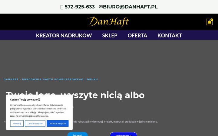 Screenshot του danhaft.pl
