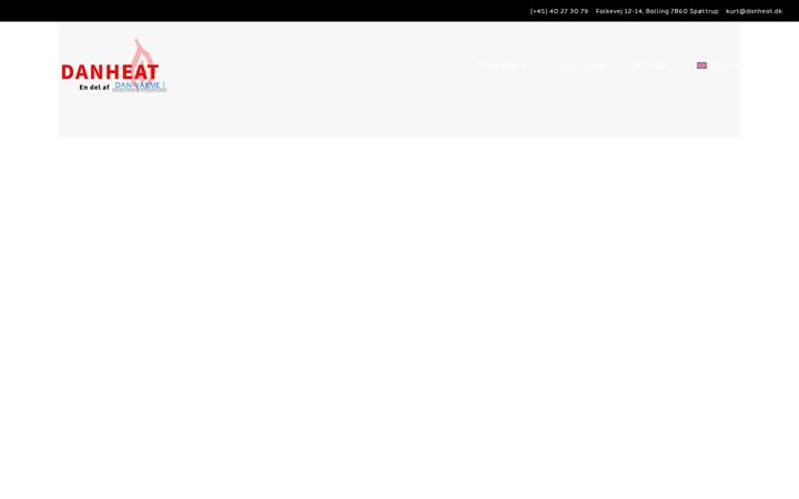 Screenshot of danheat.dk