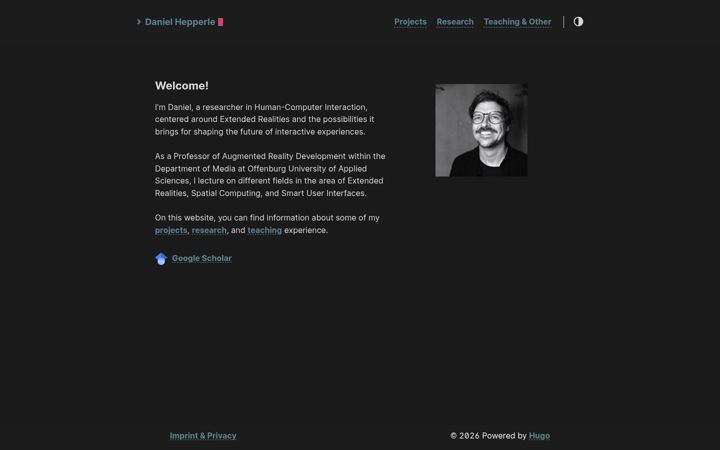 Screenshot of danhep.de