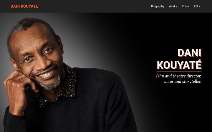 Screenshot of dani-kouyate.com